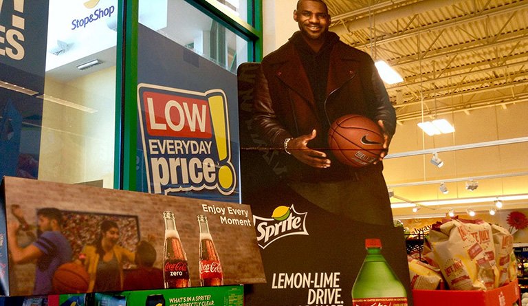 Lebron James Sprite At The Supermarket